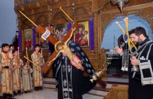 Στον Τίμιο Σταυρό του Whitestone για την Ακολουθία των Αχράντων Παθών