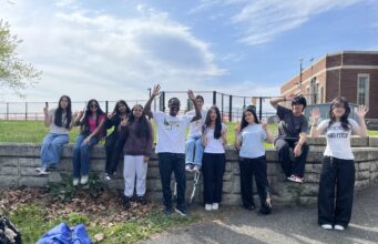Bronx High School of Science Students Lead Jerome Park Cleanup with Projekt NYC