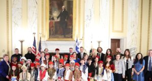 Greek Independence Day Celebrated at the Rhode Island State House