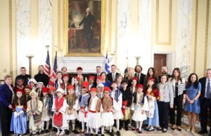 Greek Independence Day Celebrated at the Rhode Island State House