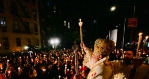 Η Ανάσταση στον Αρχιεπισκοπικό Καθεδρικό Ναό στο Μανχάτταν