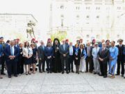 Τελετή Έπαρσης της Ελληνικής Σημαίας στο Δημαρχείο της Φιλαδέλφειας