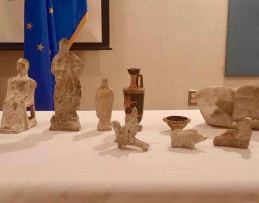 Επαναπατρισμός άλλων 38 αρχαιοτήτων από τις ΗΠΑ στην Ελλάδα