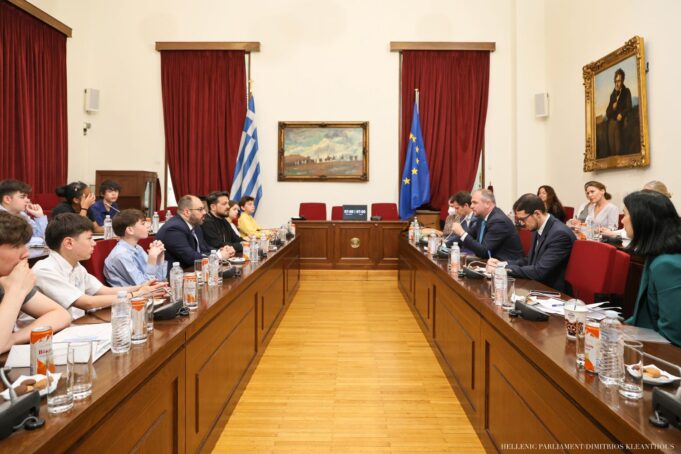 Στη Βουλή των Ελλήνων μαθητές του Σχολείου «Α. Φάντης»