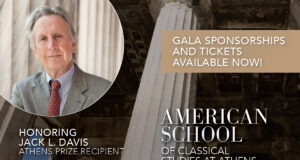 American School to Celebrate Gennadius Library’s Centennial, Honor Jack L. Davis