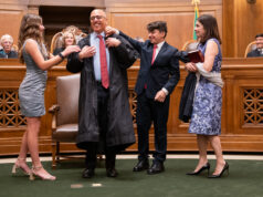 Greek-American Theo Angelis Sworn in as Washington State’s new Supreme Court Justice