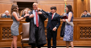 Greek-American Theo Angelis Sworn in as Washington State’s new Supreme Court Justice