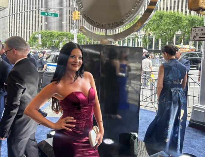 Eleanna Finokalioti Attends the 2026 Tony Awards in New York City