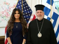 Συνάντηση Κ. Γκίλφοϊλ με τον Αρχιεπίσκοπο Θυατείρων Νικήτα