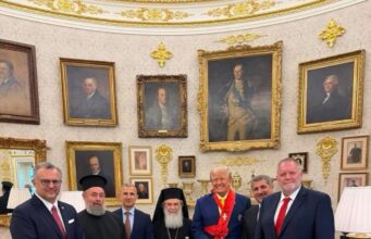 Συνάντηση Πατριάρχη Ιεροσολύμων με τον Ντόναλντ Τραμπ στον Λευκό Οίκο