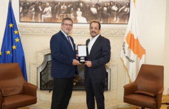 Συνάντηση Ν. Καστρινάκη με τον Πρόεδρο της Κυπριακής Δημοκρατίας