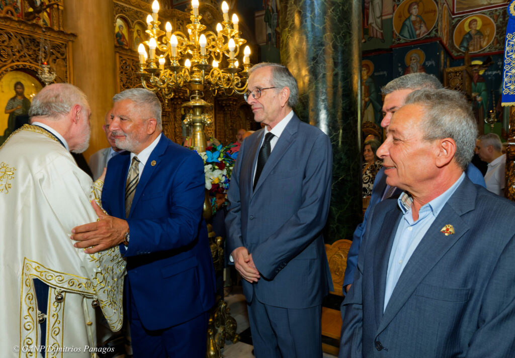 H.E. Archbishop Elpidophoros Con-Celebrated the Divine Liturgy with Metropolitan Ieronymos of Kalavryta and Metropolitan Gabriel of Nea Ionia at the 100th Anniversary of St. Stefanos in Nea Ionia, Athens on Sunday July 12th, 2026.