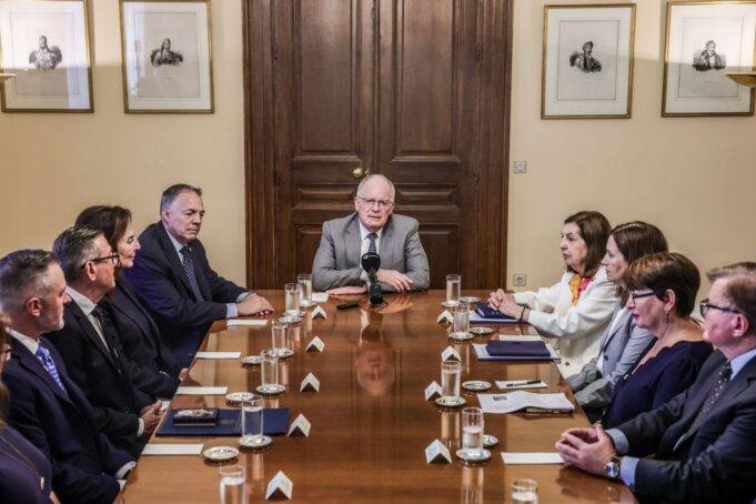 President Tassoulas meets the World Hellenic Inter-Parliamentary Association