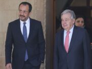 Συνάντηση Ν. Χριστοδουλίδη – Α. Guterres στη Λευκωσία