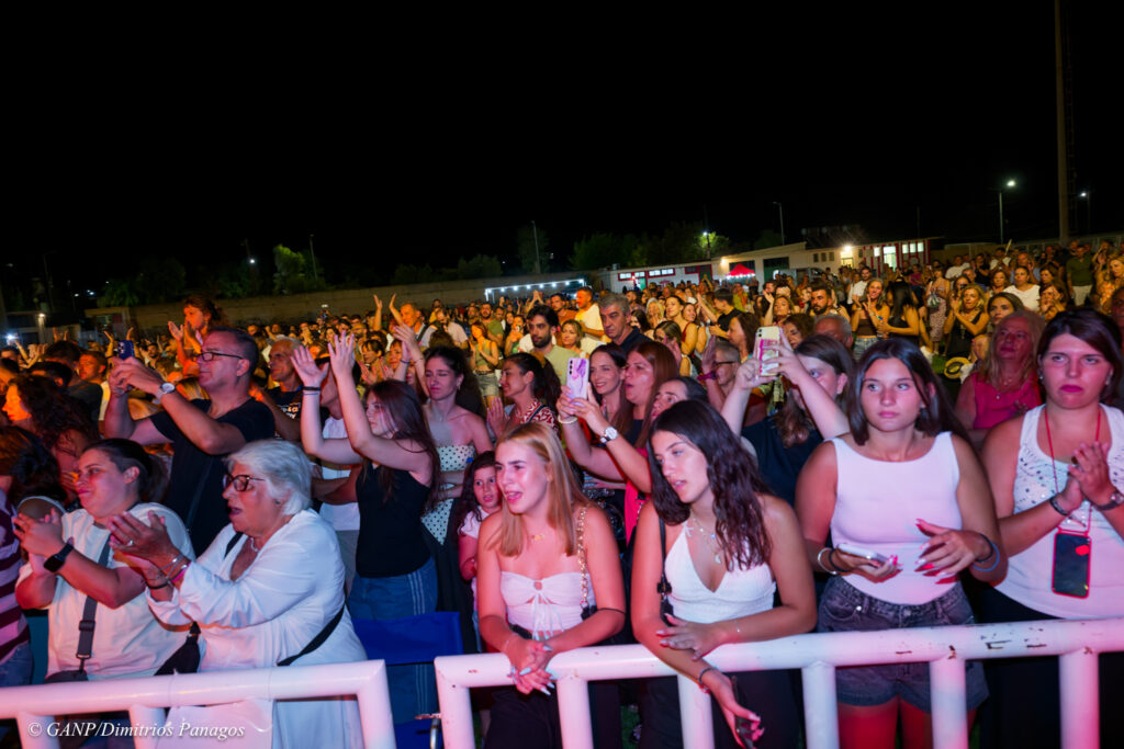 Concert by Ioulia Karapataki at the Leonidio Stadium hosted by The Cultural Association on August 12th, 2026.