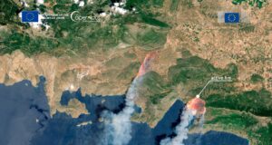Μάχη με τις φλόγες σε Βοιωτία και Αττική – Καλύτερη η εικόνα στο νότιο Ρέθυμνo