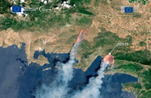 Μάχη με τις φλόγες σε Βοιωτία και Αττική – Καλύτερη η εικόνα στο νότιο Ρέθυμνo