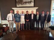 US Rep. George Latimer Meets New Rochelle Community and AHEPA leaders