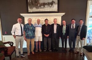 US Rep. George Latimer Meets New Rochelle Community and AHEPA leaders