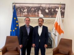 POMAK President Christos Karaolis meets with President Nikos Christodoulides