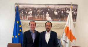 POMAK President Christos Karaolis meets with President Nikos Christodoulides