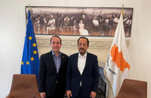 POMAK President Christos Karaolis meets with President Nikos Christodoulides