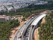 Ν. Ταχιάος: Τον Μάιο του 2027 η παράδοση του FlyOver – Πάνω από 60% η πρόοδος του έργου – Ποιες οι τεχνικές «εκπλήξεις» Thessaloniki, Greece Construction of the fly over, major project to ease the traffic. The Ring road is getting a new look with a major highway in construction.