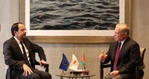 Συνάντηση Προέδρου Χριστοδουλίδη με τον Βασιλιά Αμπντάλλα της Ιορδανίας