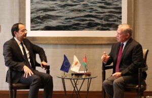 Συνάντηση Προέδρου Χριστοδουλίδη με τον Βασιλιά Αμπντάλλα της Ιορδανίας