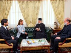 Συνάντηση Αρχιεπισκόπου Ελπιδοφόρου με την Δόμνα Μιχαηλίδου