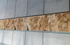 British Premier Reneges on Stolen Parthenon Marbles Return Dinner Hosted by The Hellenic Initiative at the Acropolis Museum on July 22nd, 2026. George Stamas, Chairman and Mike Manatos Executive Director welcomed guests and Greek Prime Minister Kyriacos Mitsotakis.