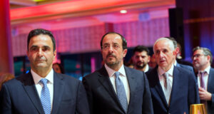 FCAO honors John Josephakis, Stavros Kamilaris and Despina Axiotakis H.E. Archbishop Elpidophoros attended the Annual Dinner Hosted by The Federation of Cypriot American Organizations at Terrace on The Park in Queens, NY on Friday September 25th, 2026. President of The Republic of Cyprus Nikos Christodoulidis thanked the Omogenia for their support on the Cyprus Problem, updated about his visit at The United Nations and along with Archbishop Elpidophoros, FCAO President Kyriacos Papastylianou Honored Stavros Kamilaris and Despina Axiotakis with the Community Service Award and John Josephakis, Global V.P. of NVIDIA with the Lifetime Achievement Award.