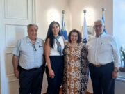 Η ηγεσία της Παναρκαδικής Ομοσπονδίας στο Πανεπιστήμιο Πελοποννήσου
