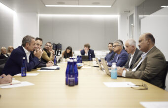 PM Mitsotakis visits Nvidia, Sequoia Capital HQs in California, meets top executives