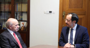 Συνάντηση Ν. Χριστοδουλίδη με τον νέο Πρέσβη των ΗΠΑ