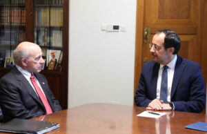 Συνάντηση Ν. Χριστοδουλίδη με τον νέο Πρέσβη των ΗΠΑ