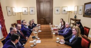 AHEPA Delegation Received at the Presidential Mansion