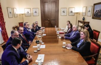 AHEPA Delegation Received at the Presidential Mansion