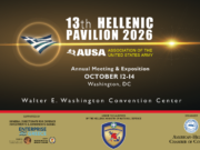 Fourteen Greek defence industries attending AUSA 2026 on Oct 12-14