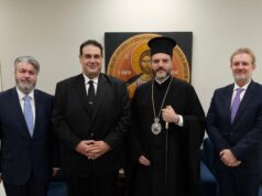 Συνάντηση Αρχιεπισκόπου Καναδά – ΥπΕΣ Θ.Λιβάνιου