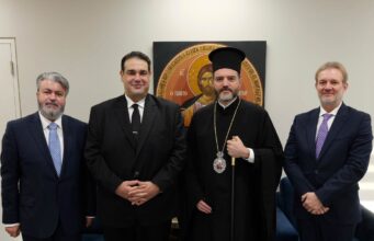 Συνάντηση Αρχιεπισκόπου Καναδά – ΥπΕΣ Θ.Λιβάνιου