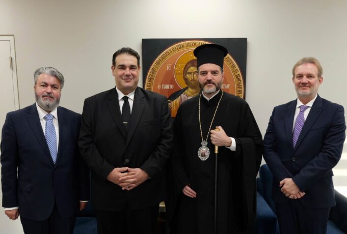 Συνάντηση Αρχιεπισκόπου Καναδά – ΥπΕΣ Θ.Λιβάνιου