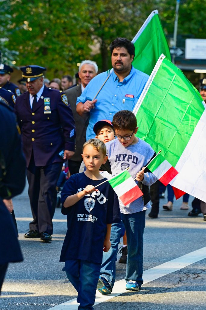 The 2026 Columbus Day Parade up 5th Ave today October 12th, 2026.