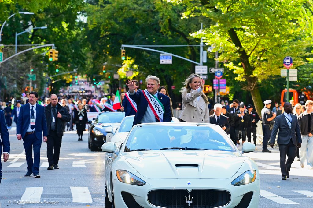 The 2026 Columbus Day Parade up 5th Ave today October 12th, 2026.