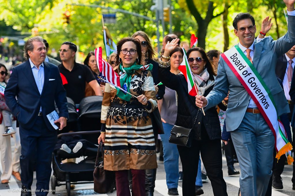 The 2026 Columbus Day Parade up 5th Ave today October 12th, 2026.
