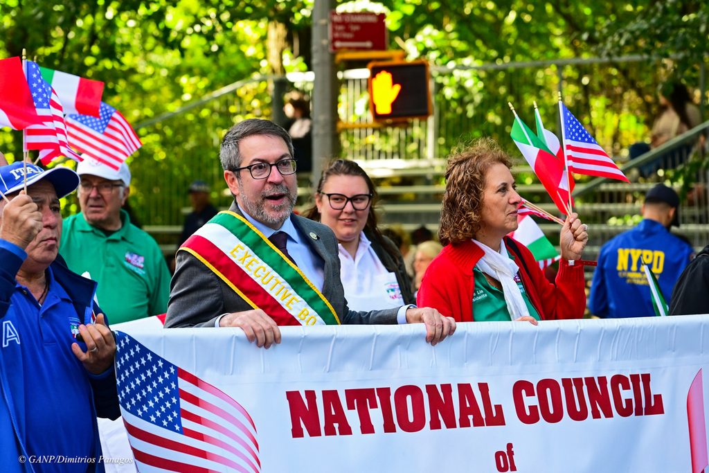 The 2026 Columbus Day Parade up 5th Ave today October 12th, 2026.