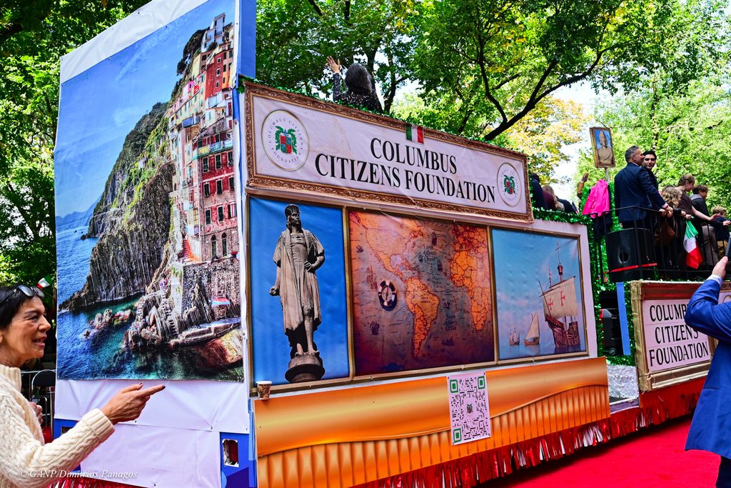 The 2026 Columbus Day Parade up 5th Ave today October 12th, 2026.