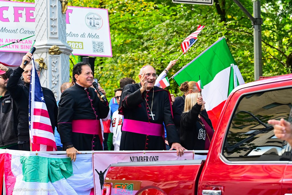 The 2026 Columbus Day Parade up 5th Ave today October 12th, 2026.