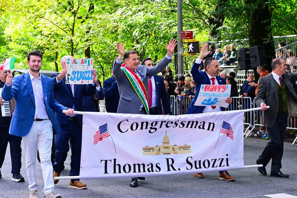 The 2026 Columbus Day Parade up 5th Ave today October 12th, 2026.