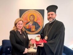 Συνάντηση του Αρχιεπισκόπου Καναδά με τη Γ.Γ. Απόδημου Ελληνισμού